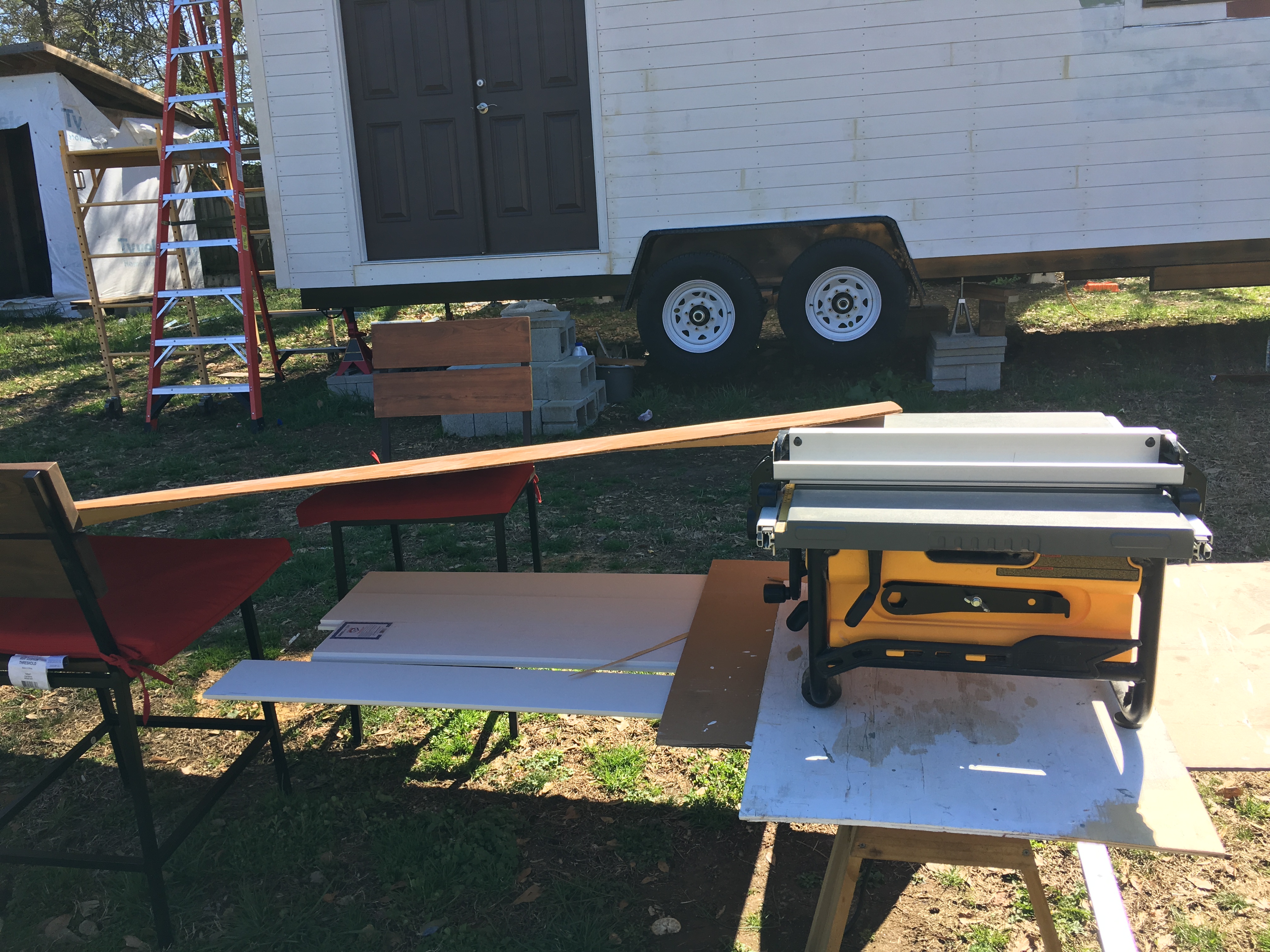 Outdoor table saw